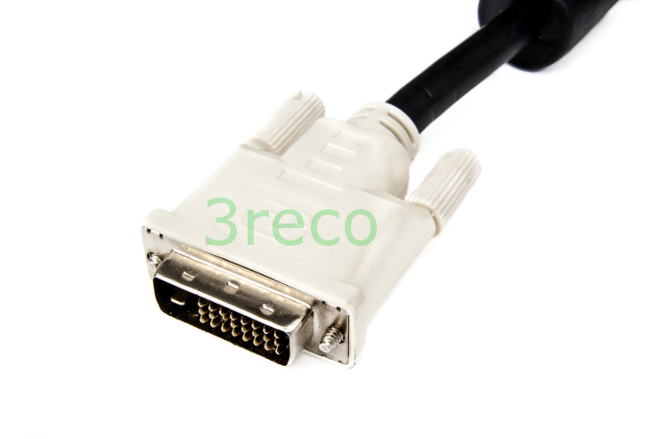 3reco DVI-D Digital Dual Link przewód z filtrami ,  do monitora , cyfrowy przesył sygnału